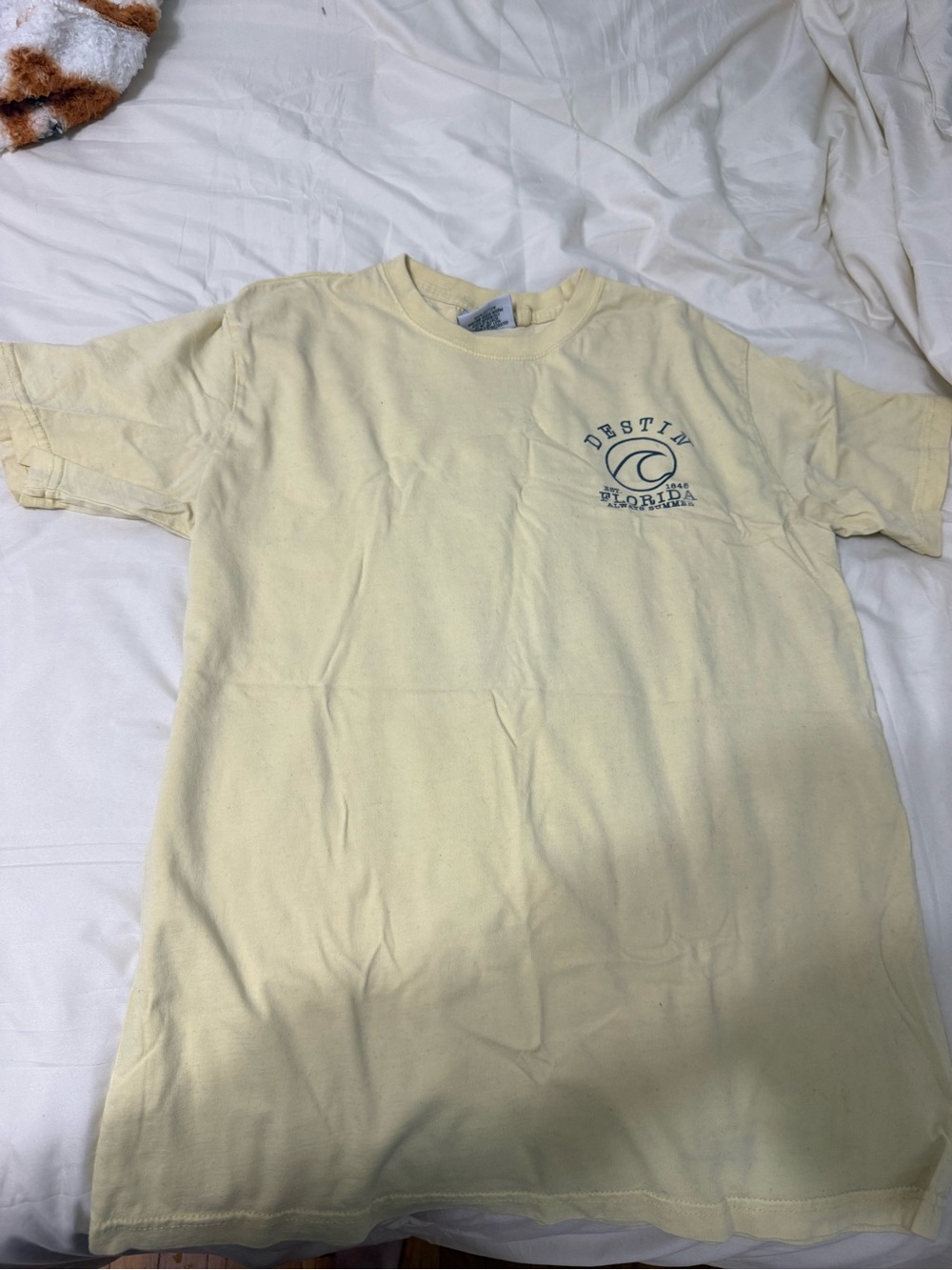 Destin Florida Yellow Short-Sleeve Tee